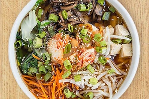 Miso Ginger Broth Bowl
