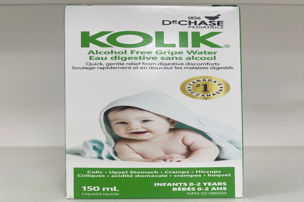 Kolik Alcohol Gripe Water (0-2yrs) (150 ml)