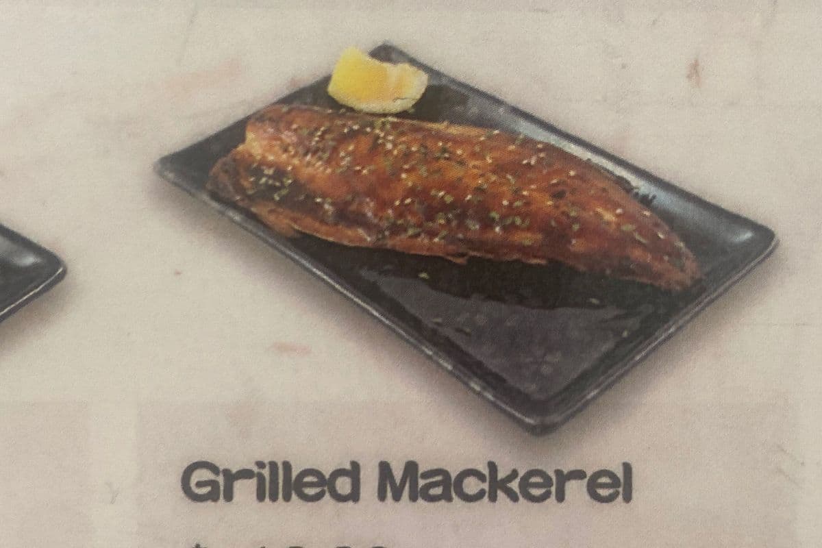BBQ Mackerel (a mackerel)