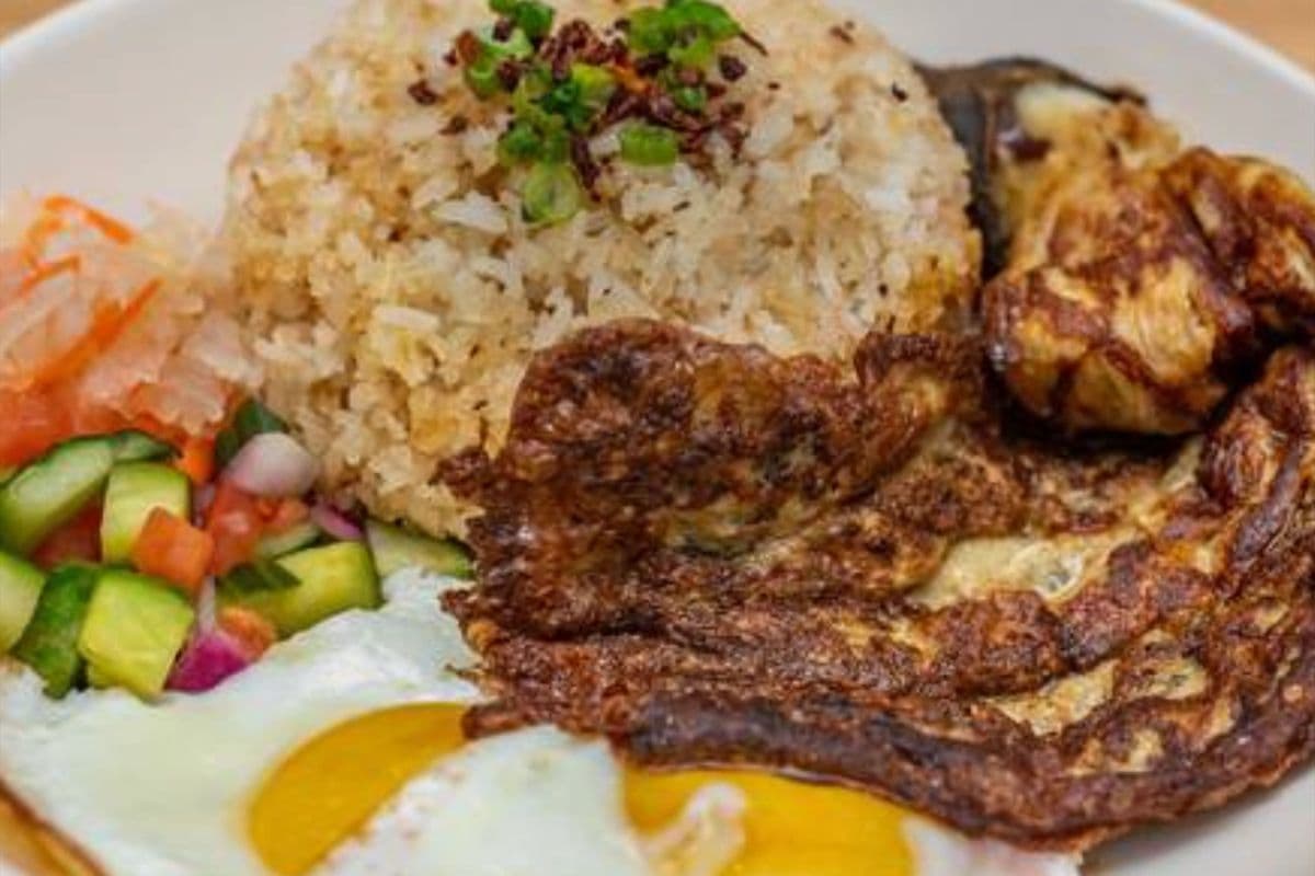 Tortang Talong Silog Platter