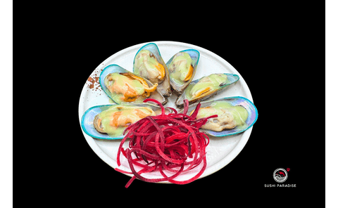 33. Wasabi Mussels (6pcs)