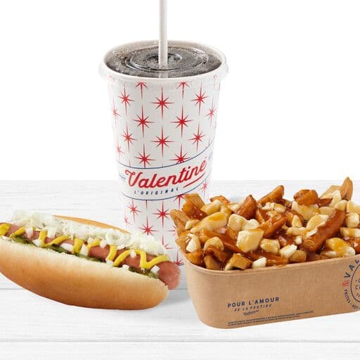 Trio trois étoiles avec poutine