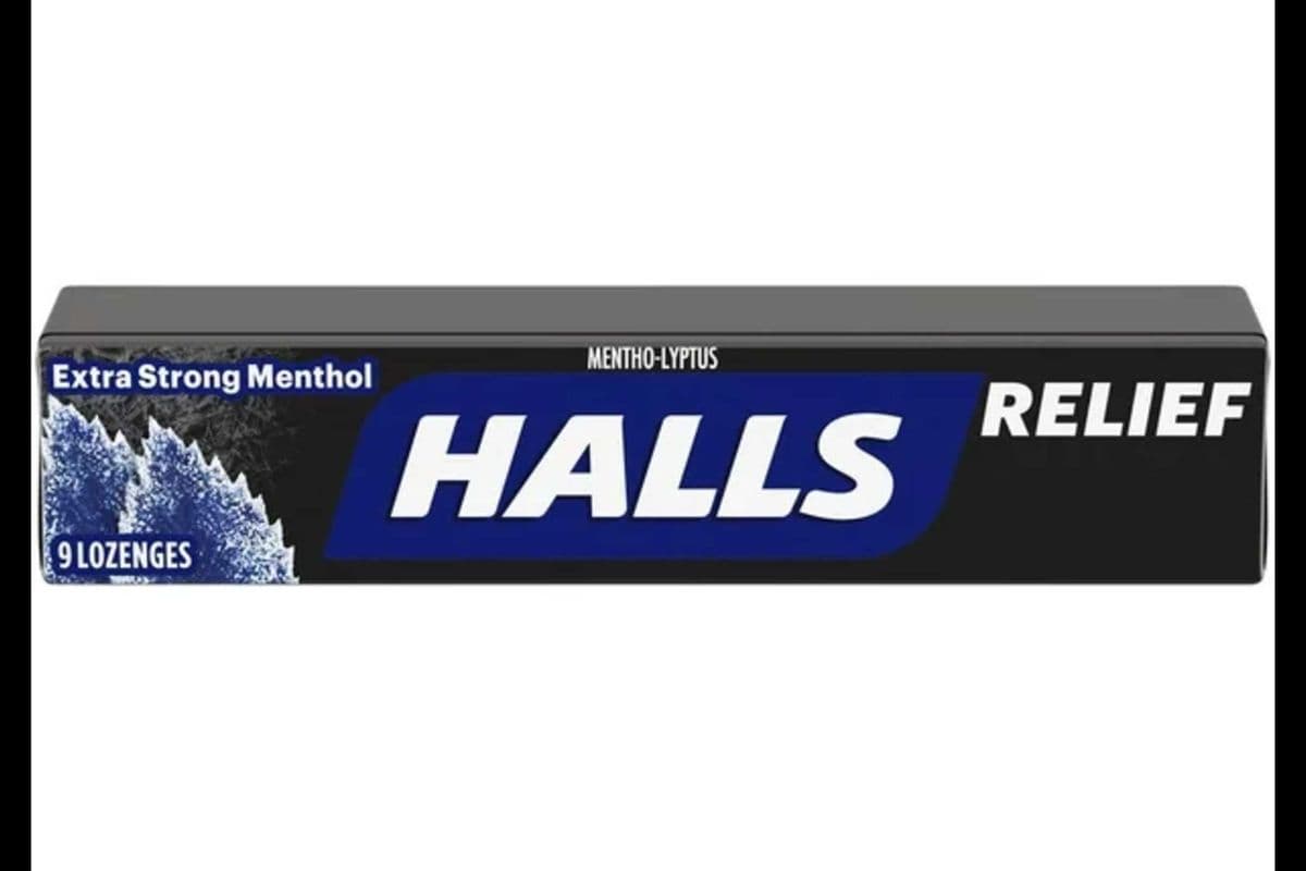 Halls extra strong menthol