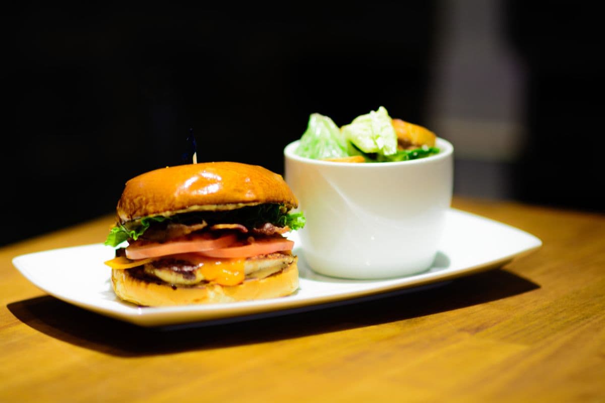 Cajun Chicken Burger Combo