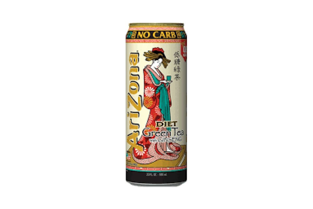 Arizona Diet Green Tea With Ginseng 650ml