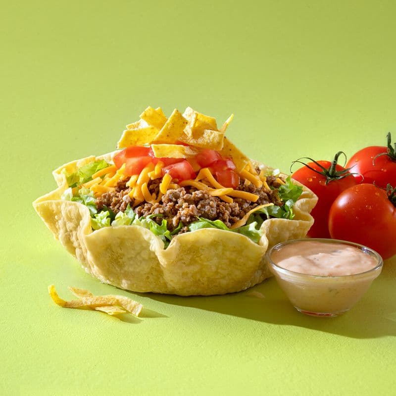 Small Beef Taco Salad
