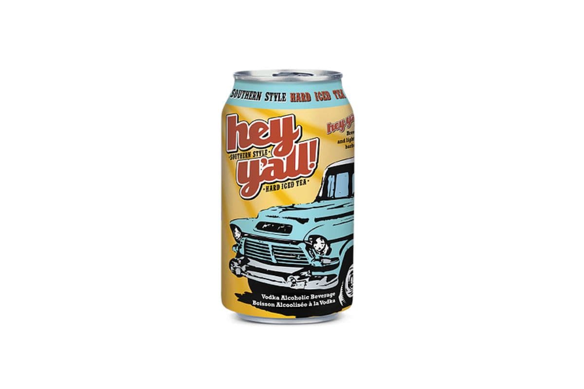 Hey Y'All Iced Tea (6 x 341 ml Cans)
