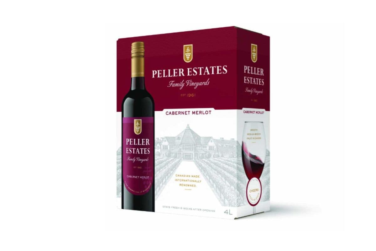 PELLER FAMILY VINEYARDS CABERNET MERLOT 4000ML (1 x 4000ML)