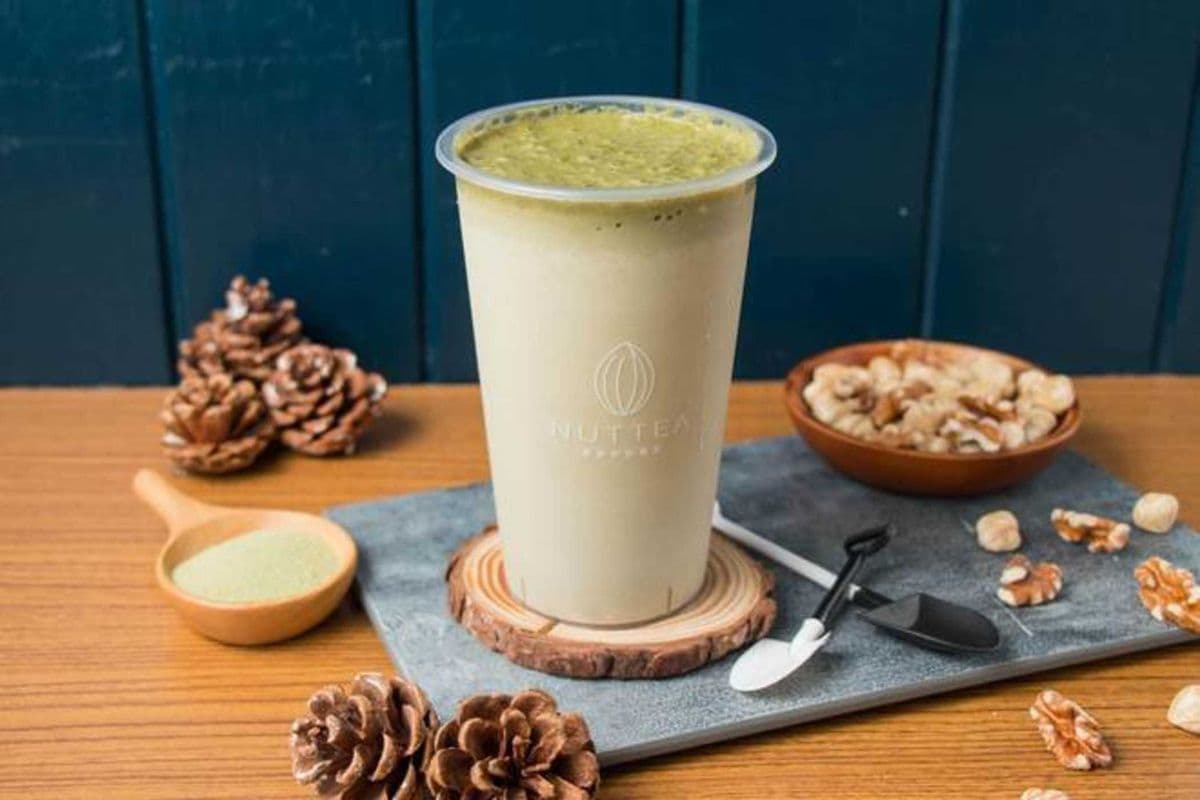 Matcha Nut Mylk Tea (Cold or Hot)