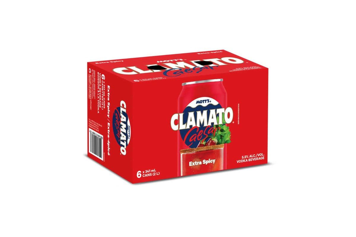 Clamato Extra Spicy (6 x 355 ml)