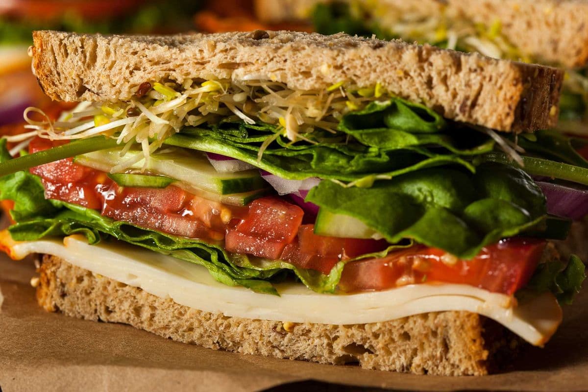 Veggie Sandwich or Any Wrap