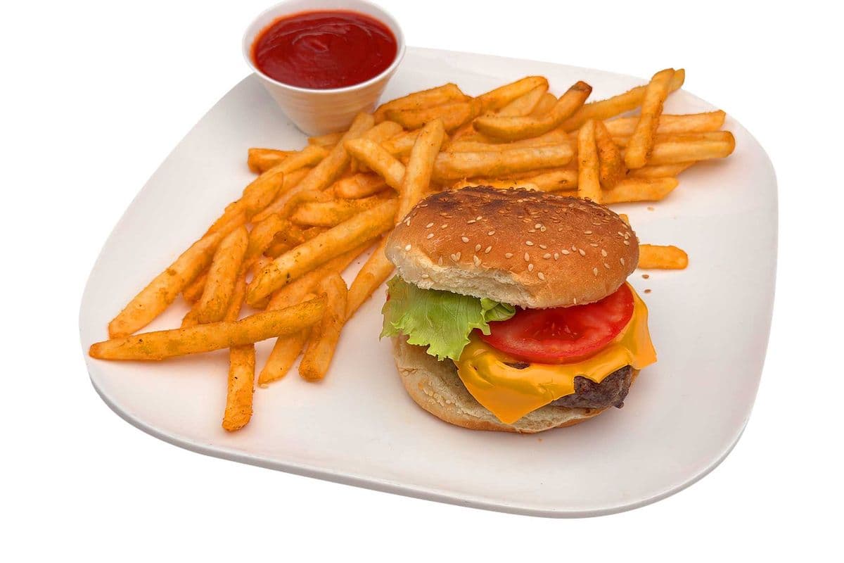 Burger and Fries Beef