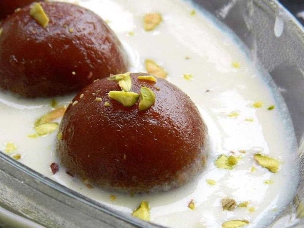 Gulab Jamun with Rabdi(3 PCS)