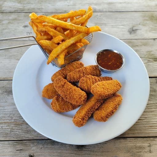 Vegan Wings / Nuggets + One Side