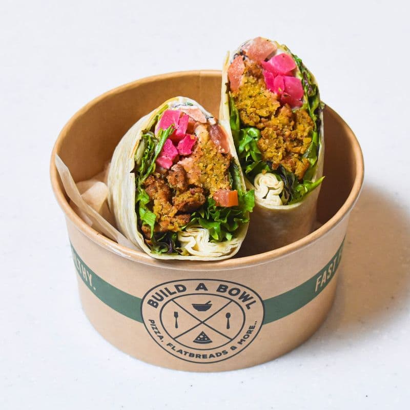 Mediterranean Falafel Wrap