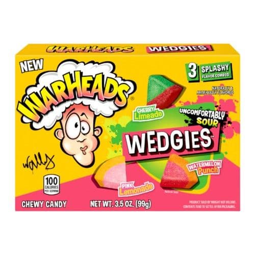 Warheads Wedgies Surs 99g/ Warheads Sour Wedgies 99g