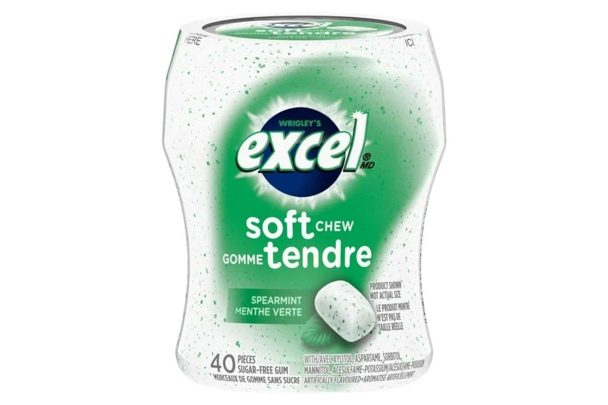 Excel Spearmint (40pc) (5 Cal)