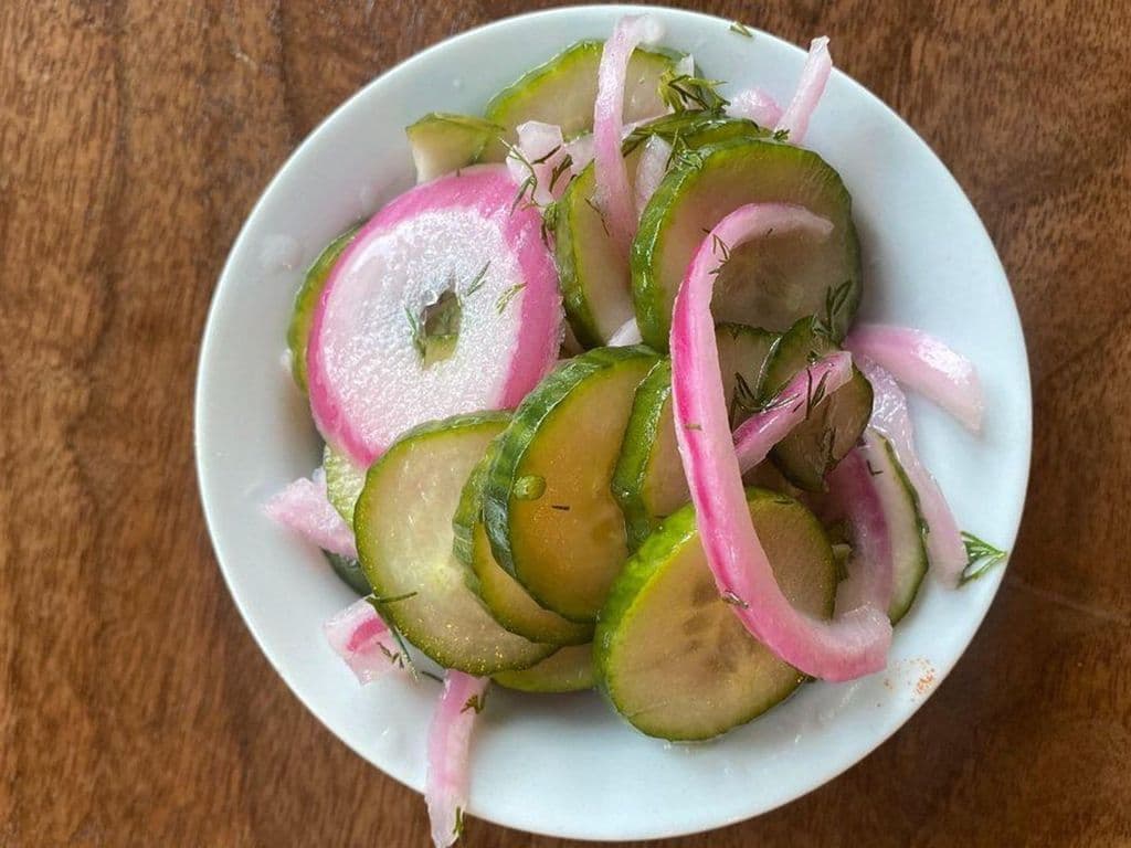 Marinated Cucumbers