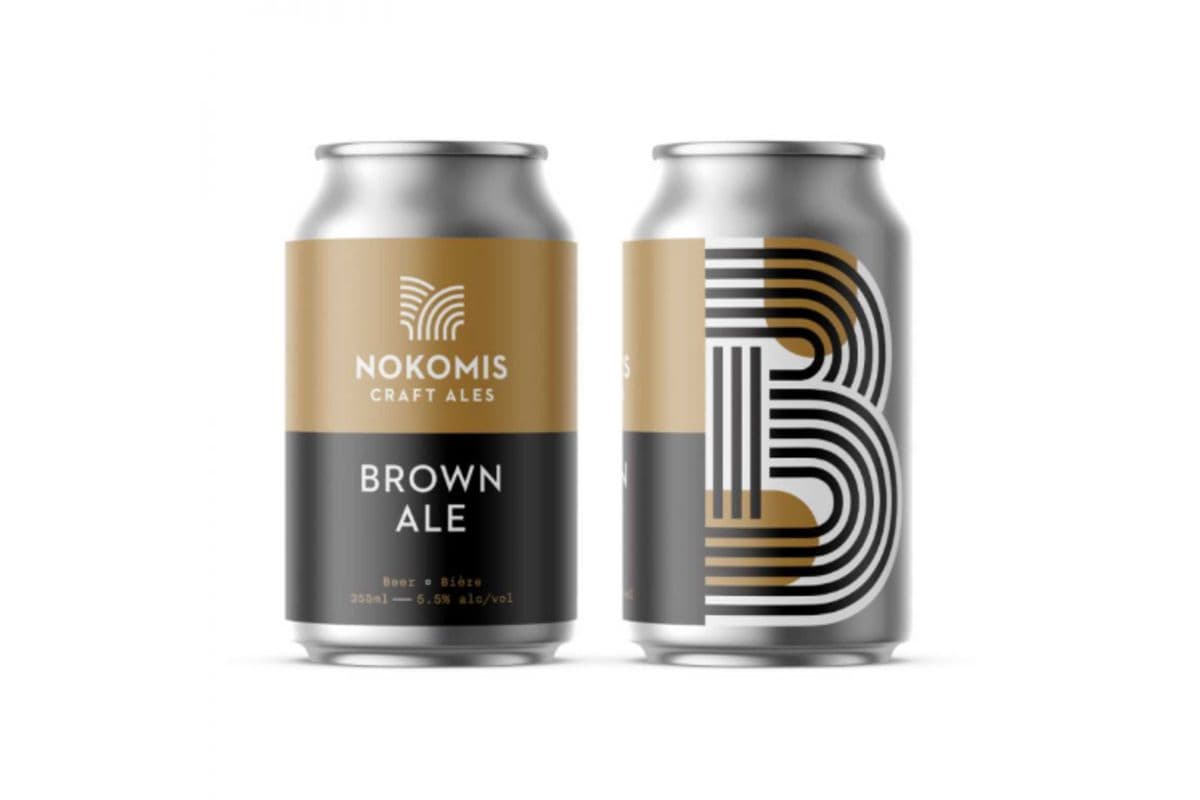 NOKOMIS-BROWN ALE (4 x 355)