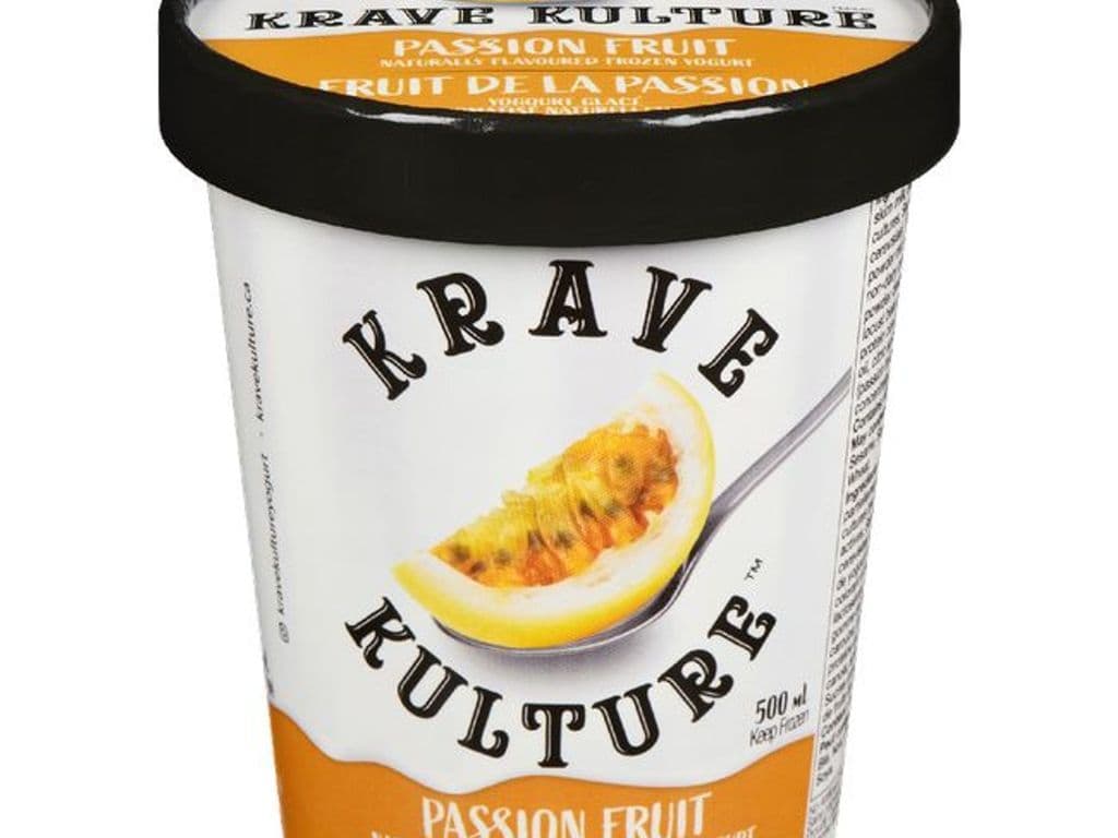LOCAL KRAVE KULTURE FROZEN YOGURT PASSION FRUIT 500ML (LOCAL BC)