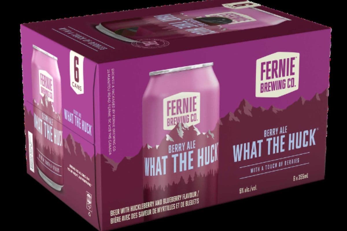 FERNIE BREW WHAT THE HUCK HUCKLEBERRY 6X355ML (6 x 355ML)