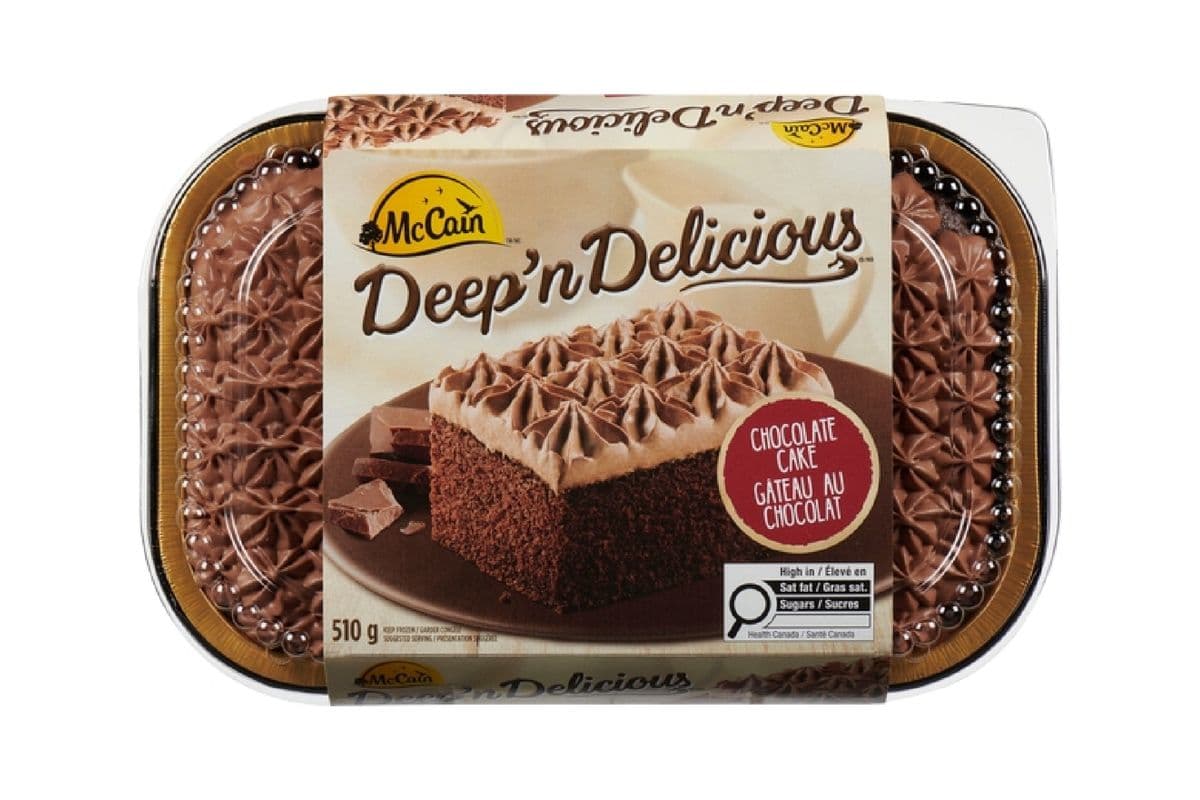 McCain Cake Deep'n Delicious Chocolate 6/510 g 1002351