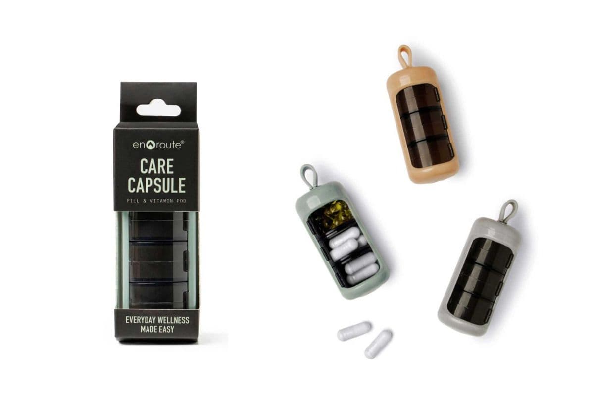 Care Capsule Pill and Vitamin Case (1 case)