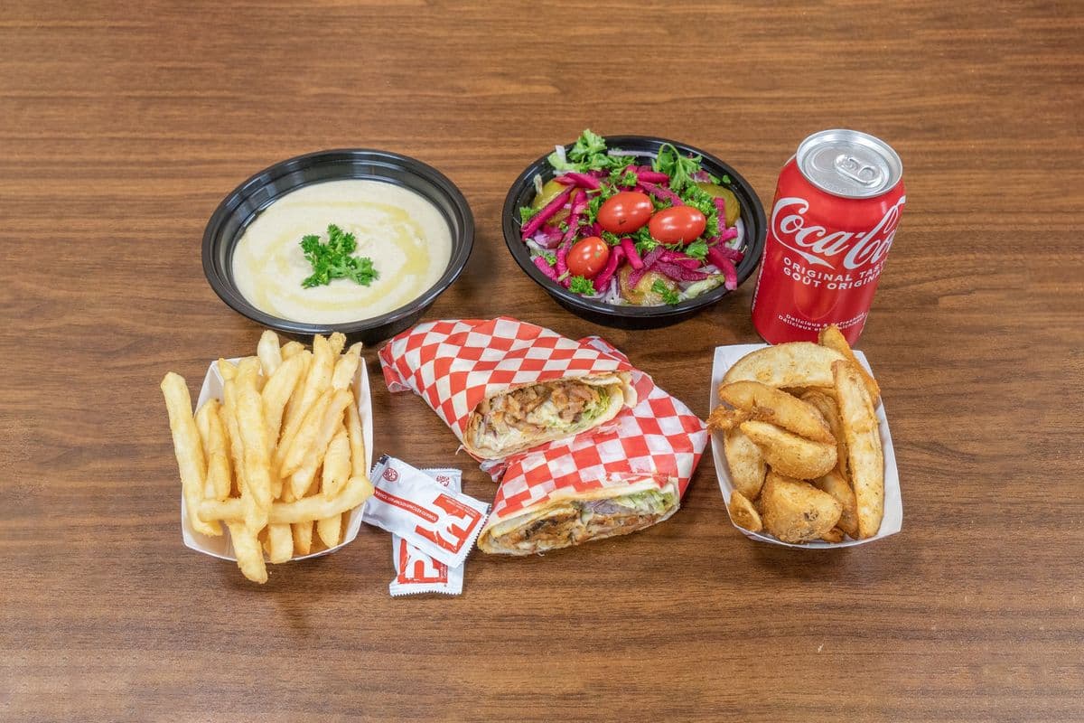 Mixed Shawarma Combo