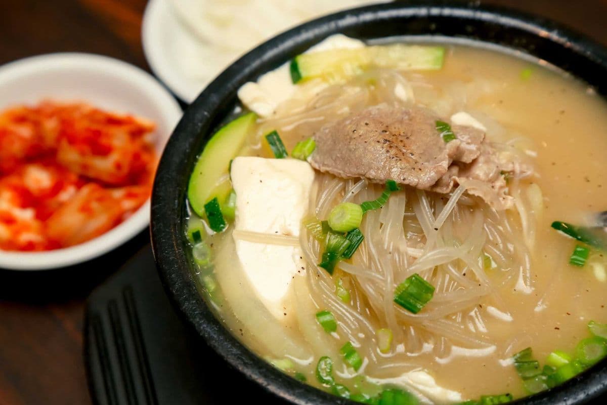 Beef Tofu Soup