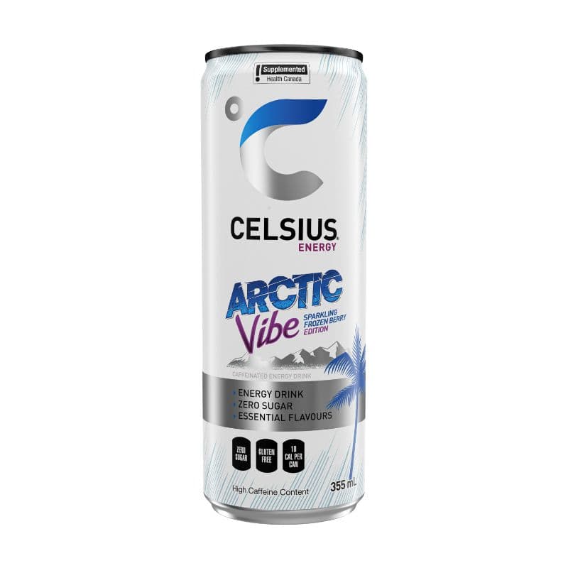 Celsius Énergie Arctic Vibe 355ml/ Celsius Energy Arctic Vibe 355ml