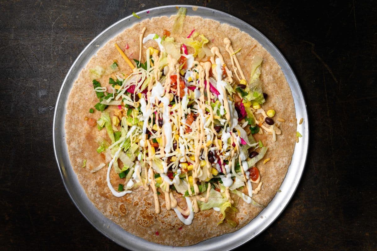 12" Vegetarian Burrito