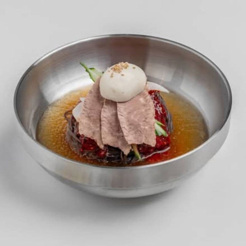 Spicy Cold Arrow Root Noodles / 칡 비빔냉면 🌶️