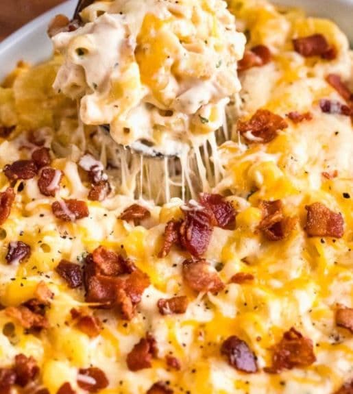 High End Chicken Bacon Ranch Mac N' Cheese