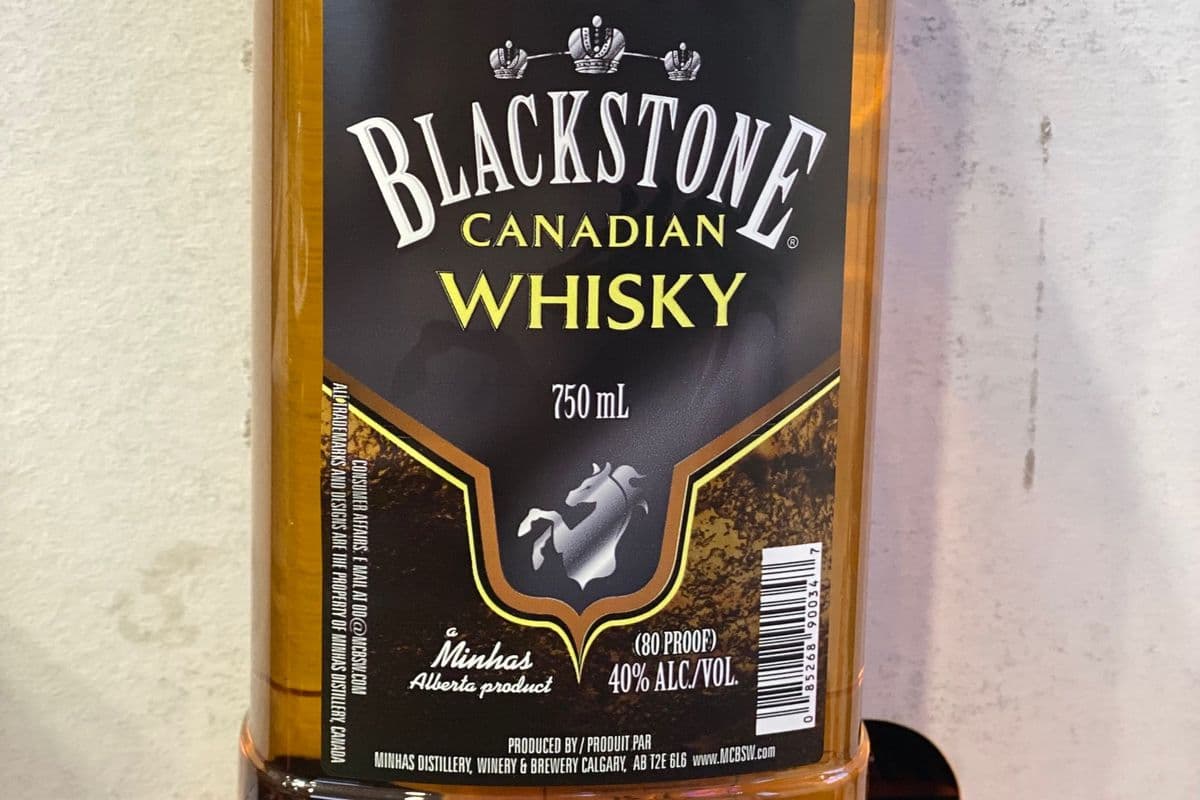 Blackstone Canadian Whiskey 750ml PET (1 x 750ML)