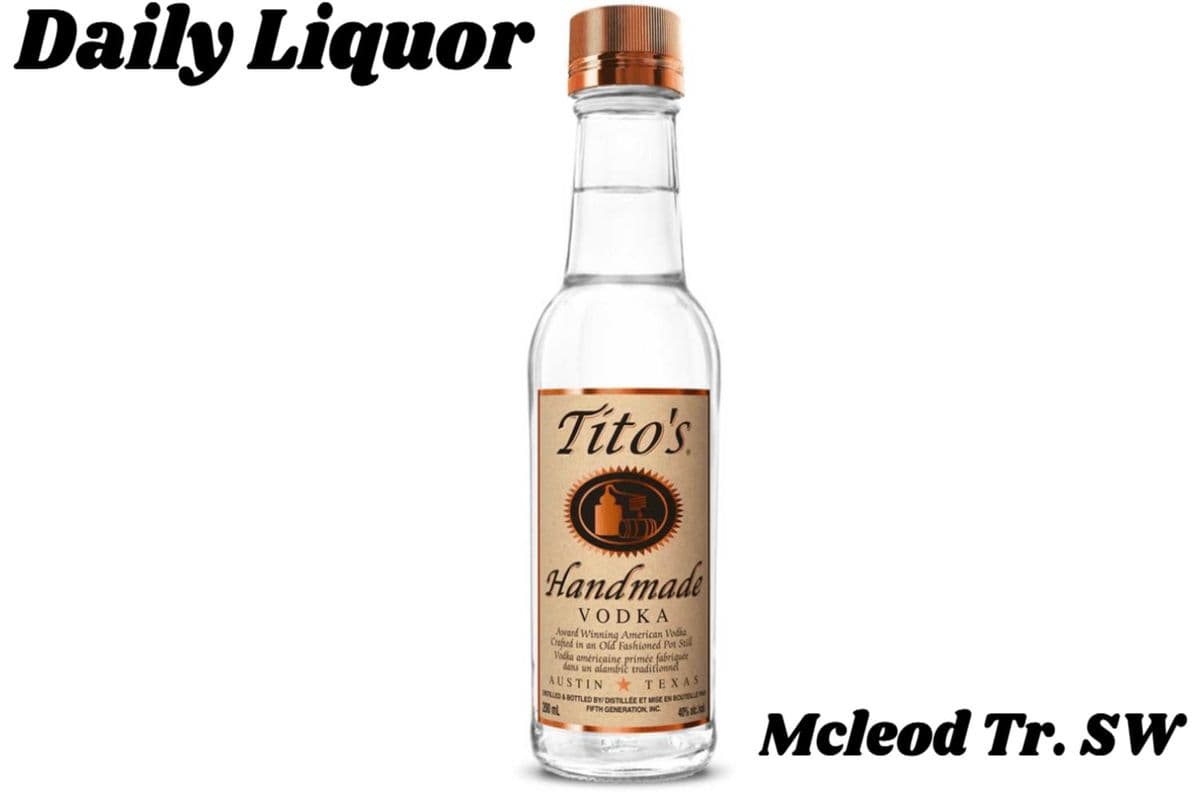TITO HANDMADE VODKA 200ML (1 x 200 ML)