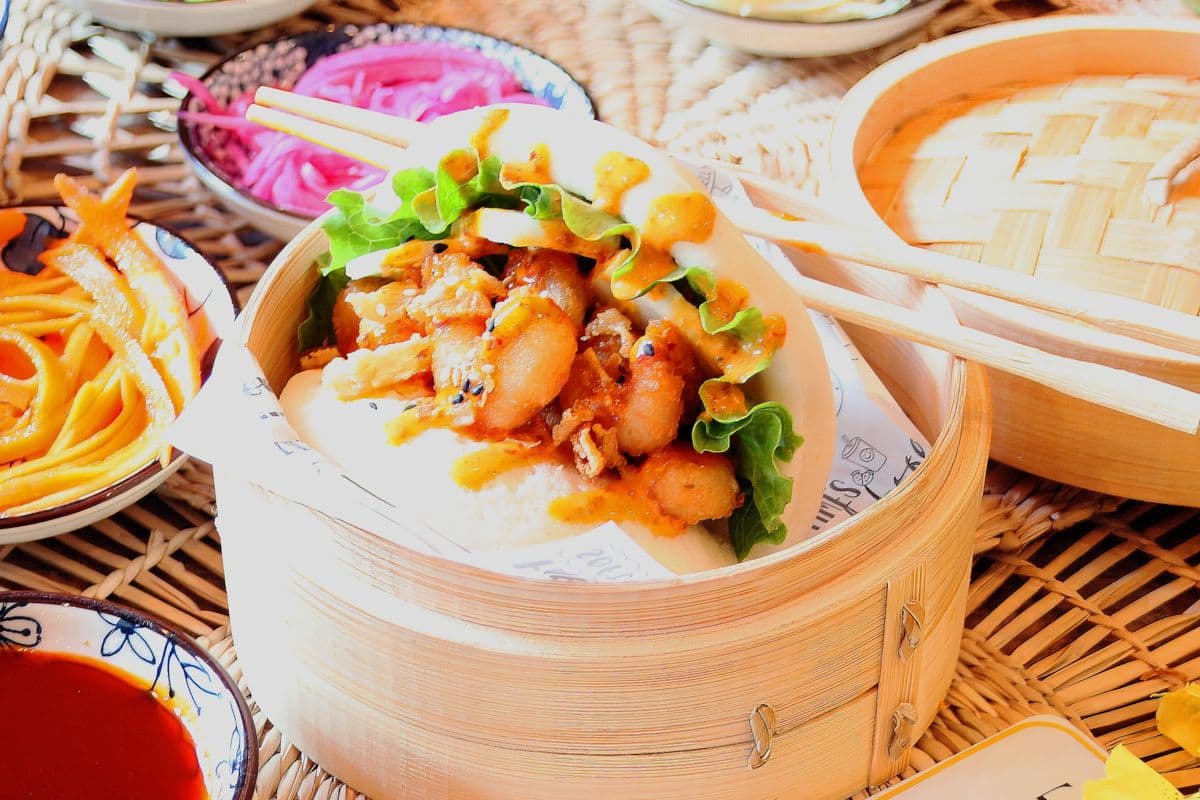 Bang Bang Shrimp Bao