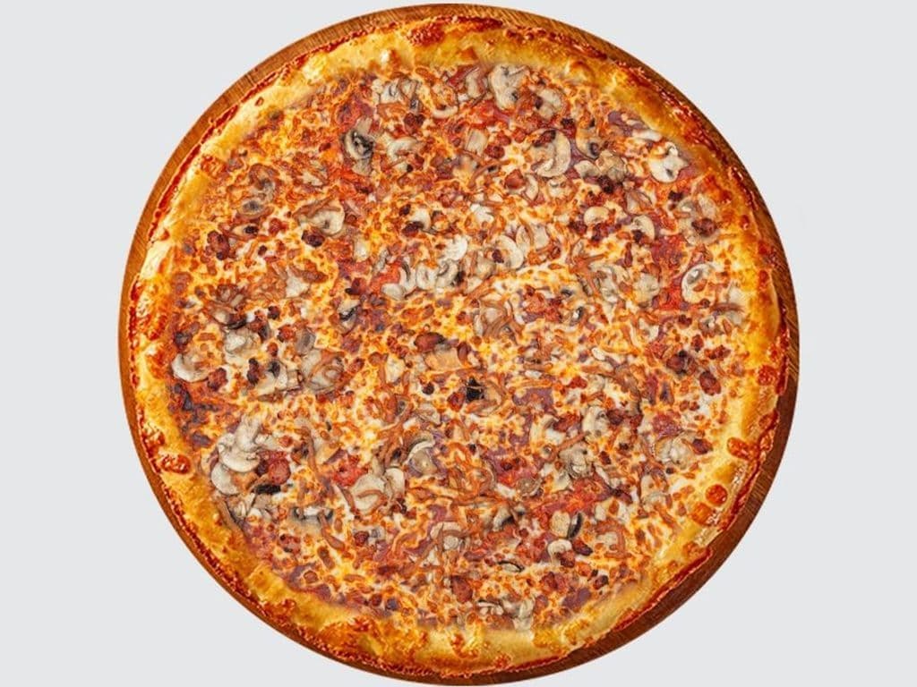 Bacon Mushrooms Pizza