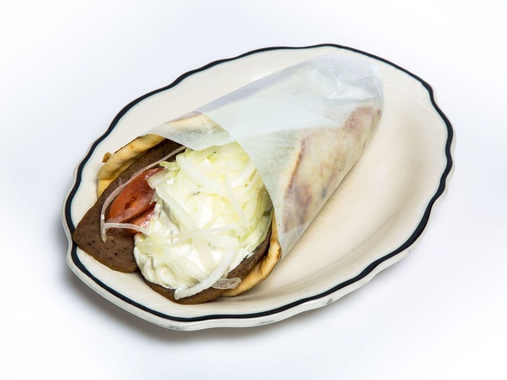 Gyros sur pita / Gyros on pita