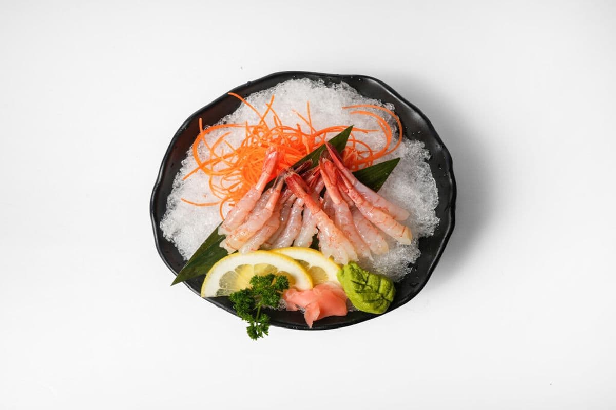 Ama-Ebi Sashimi (12 pcs) / 甜虾生鱼片
