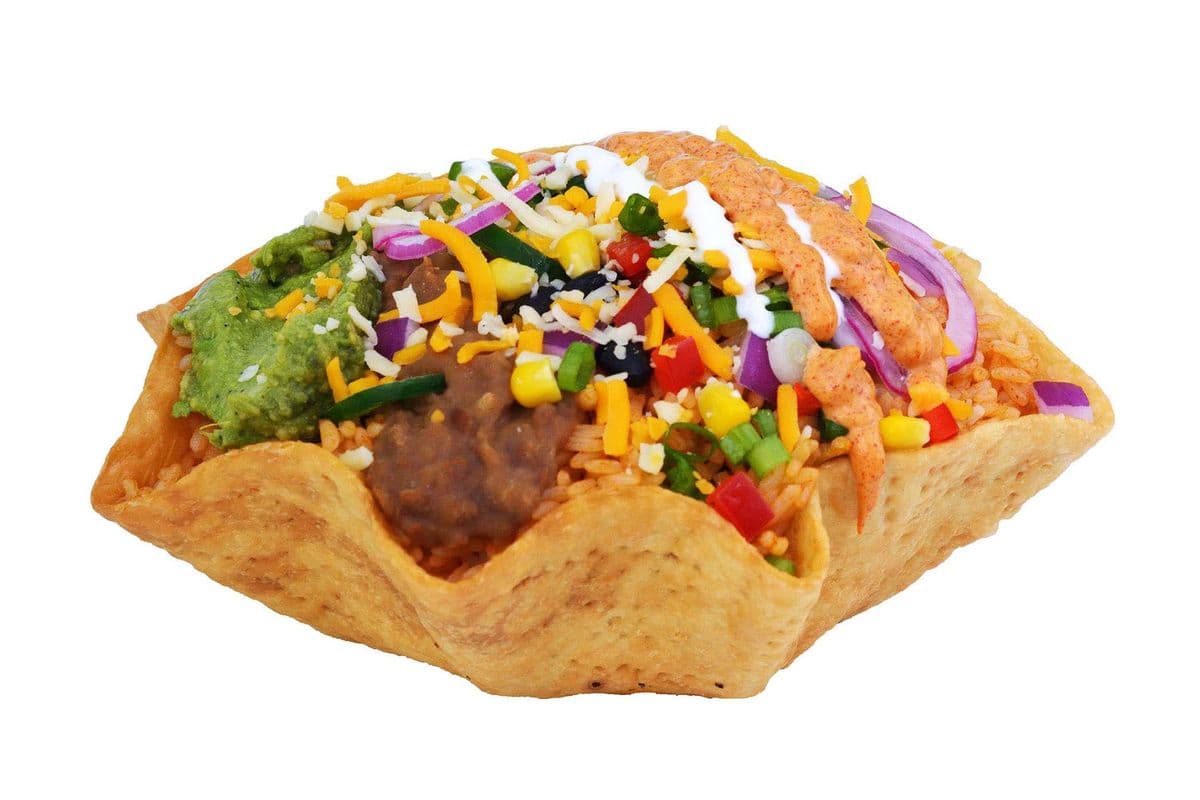 New Spicy Chicken Tortilla Salad Bowl