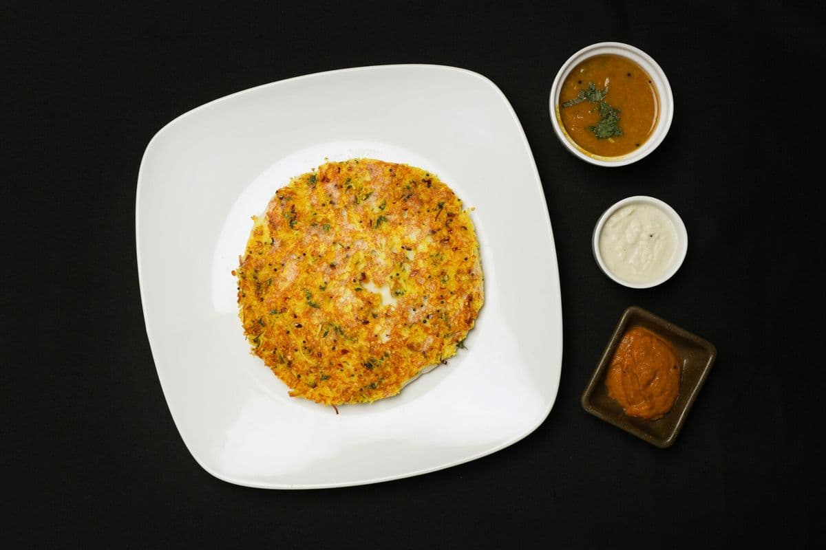 Spiced Coconut Uthappam