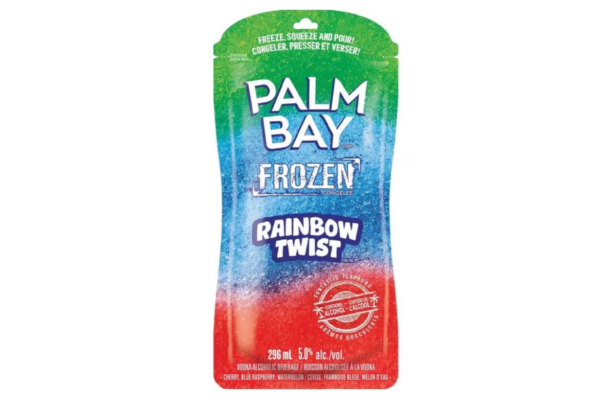 Palm Bay Frozen Rainbow Twist Pouch (1 x 296ml)