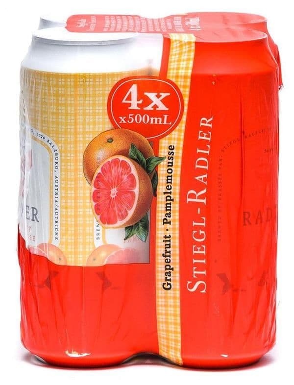 Stiegl Grapefruit Radler (4 Pack) (4 x 500 ml Cans)