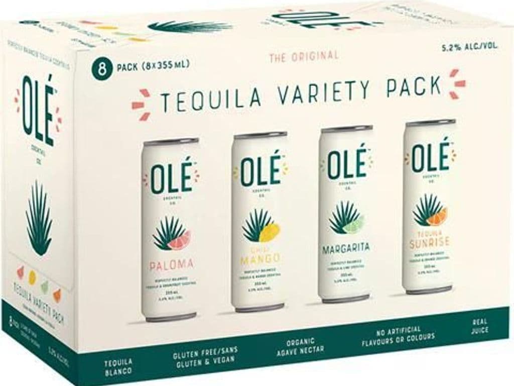 OLE TEQUILA VARIETY, 8 x 355ml
