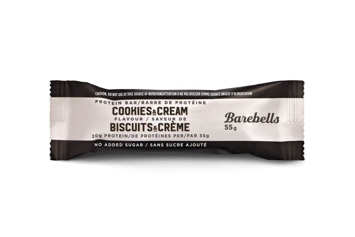 Barre Barebells proteinees biscuit et creme (55g) 77815 / Barebells Cookies & Cream Protein Bar (55g) 77815