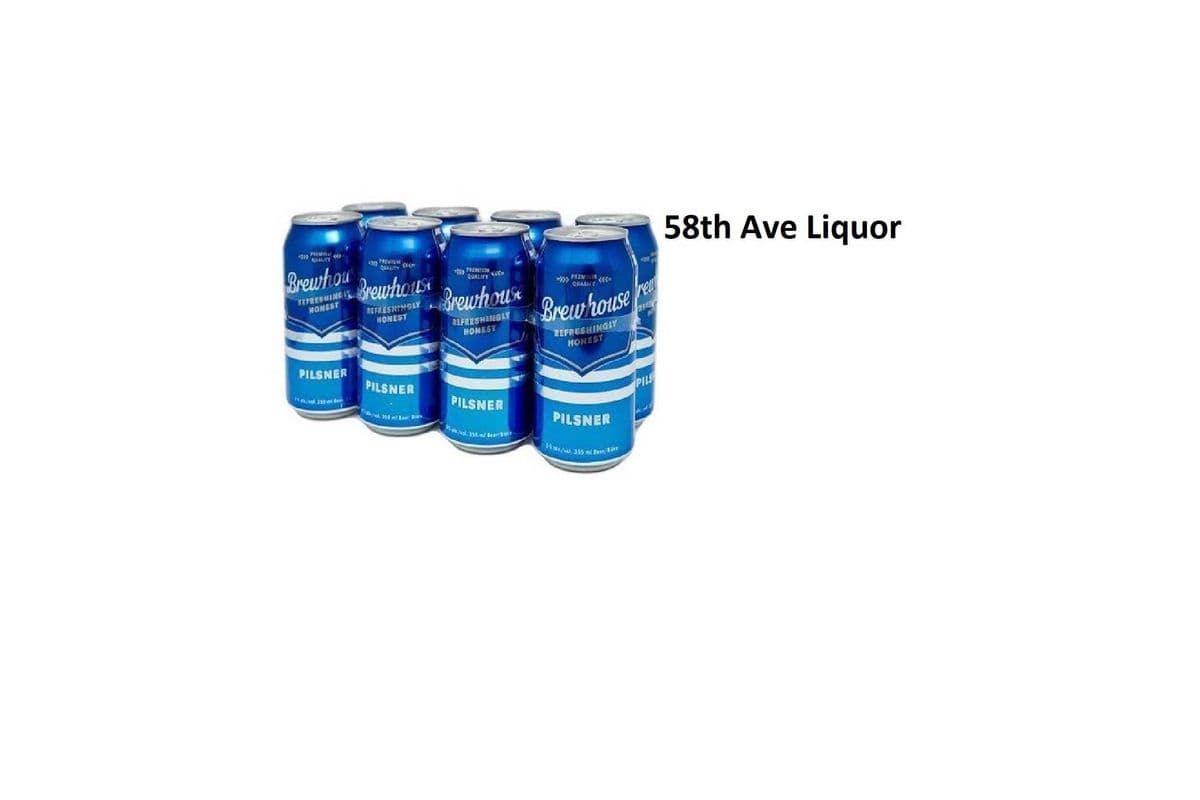 BREWHOUSE PILSNER 8 CANS (1 x 8x355ML)