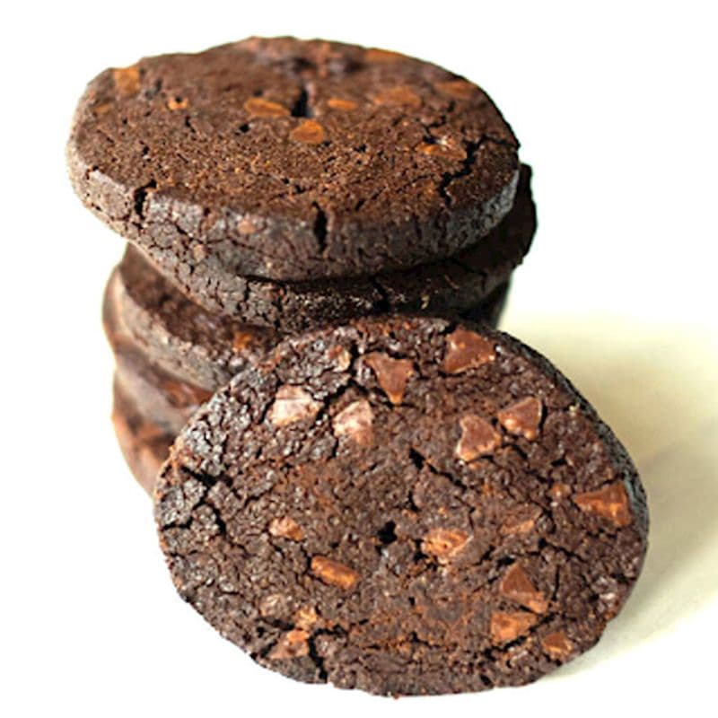 Sablé cacao fleur de sel / Salted Cocoa Shortbread