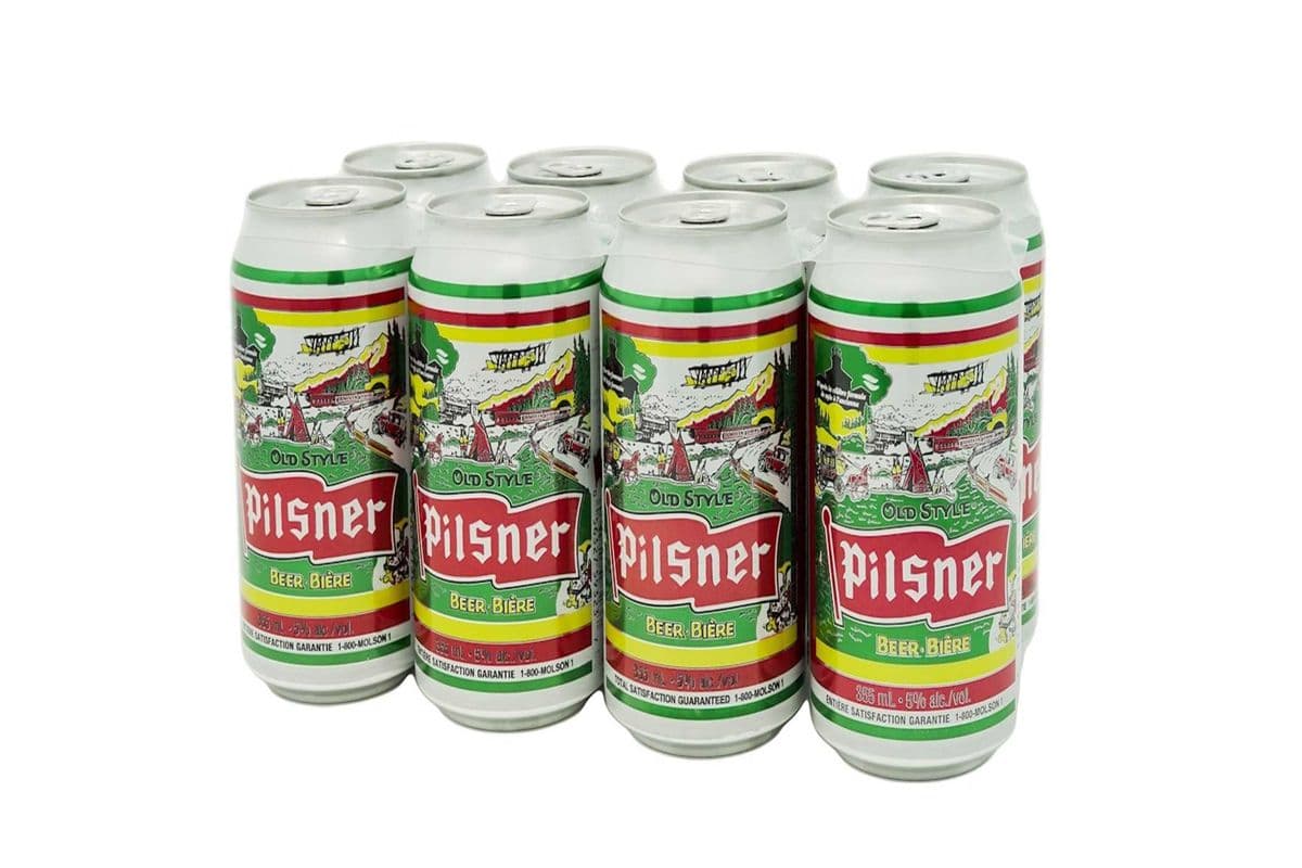 692525. Pilsner 8 pack cans (1 x 8pc)