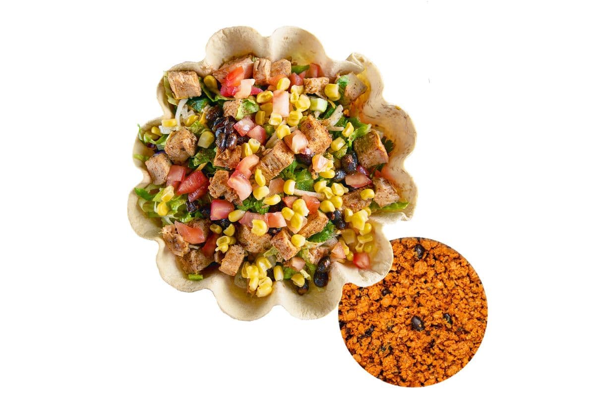 Black Bean Crumble Taco Bowl