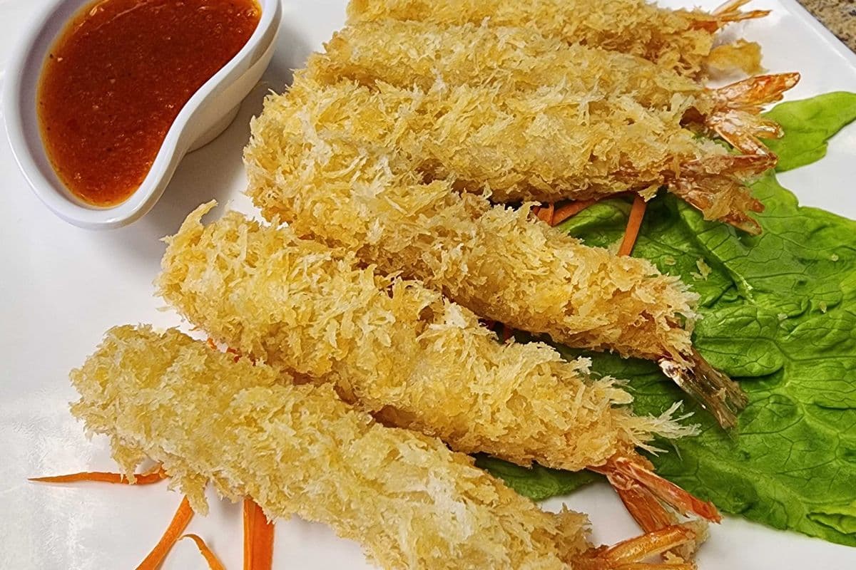 A11. Shrimps Tempura ( 6 pcs. Breaded Shrimps)